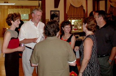 Doug Marvel and wife,Nita Davis,Laura Tucker and husband,and Sandy Reeves, from the back.